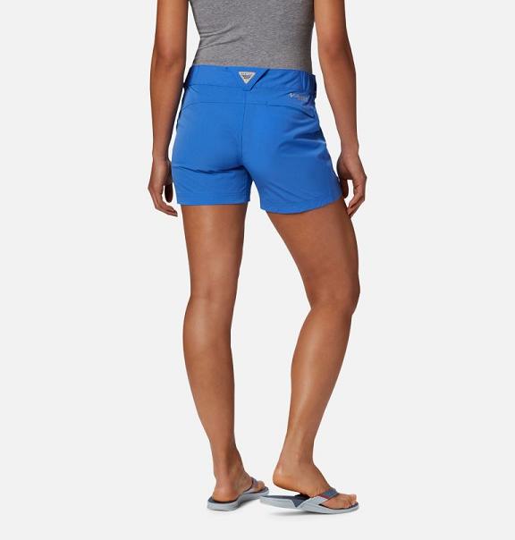 Columbia Coral Point III Shorts Blue For Women's NZ80923 New Zealand